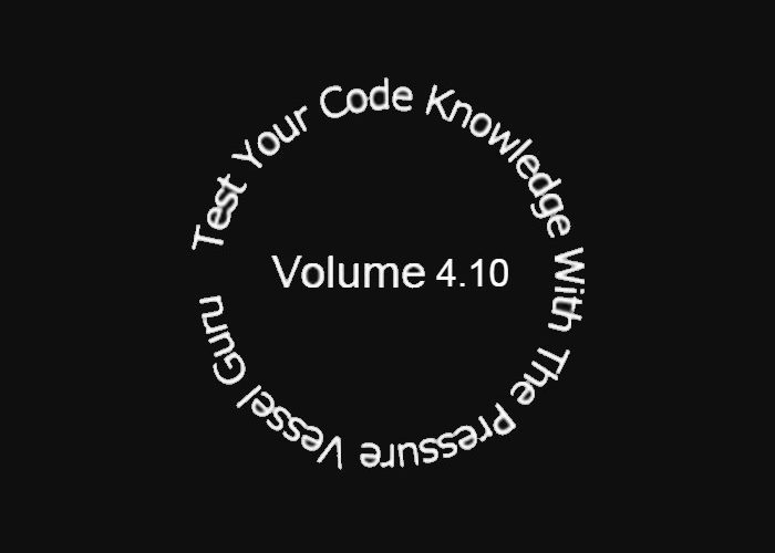 Test Your Code Knowledge – Volume 4.10