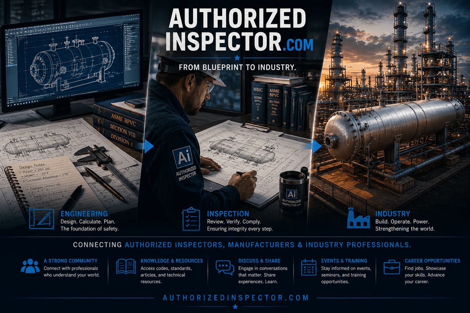 Authorized Inspector site advertisement